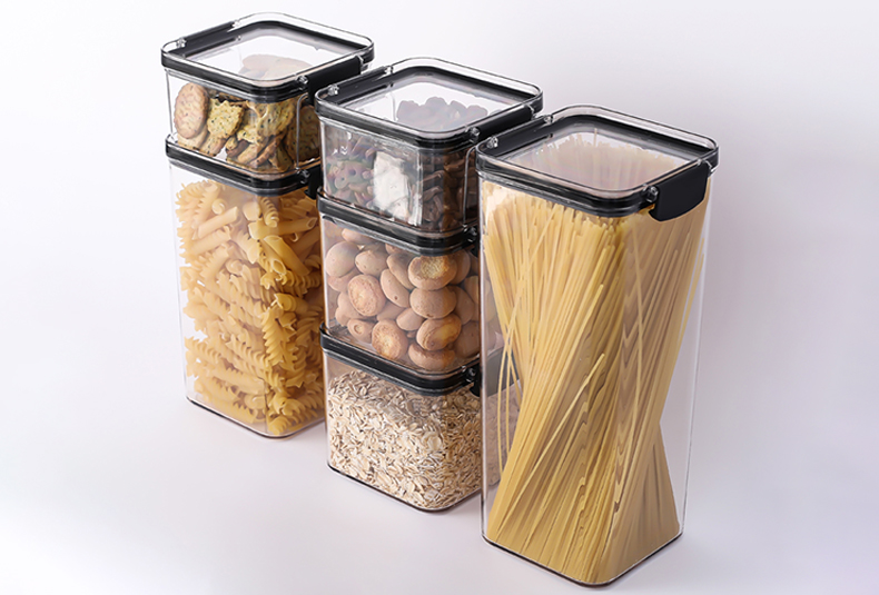 Container Plastic Set with Lid