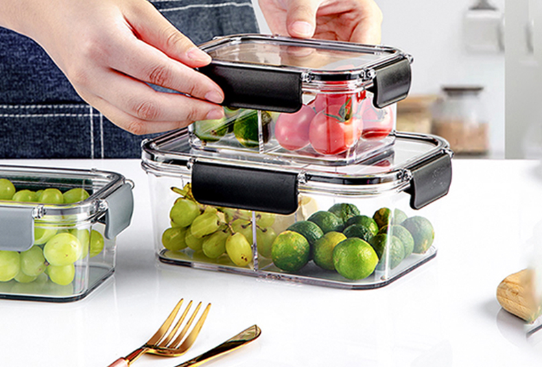 BPA free food storage canisters included