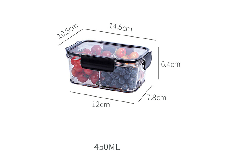 plastic crisper with cover