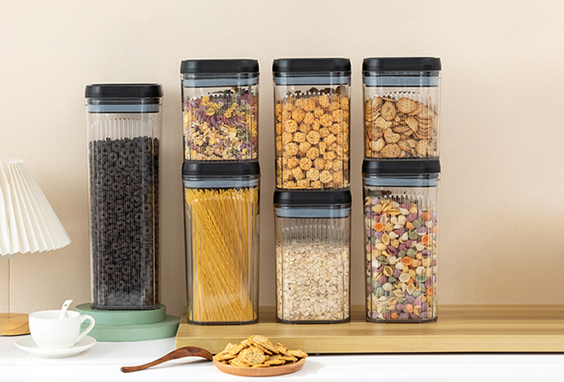 BPA free food storage canisters included