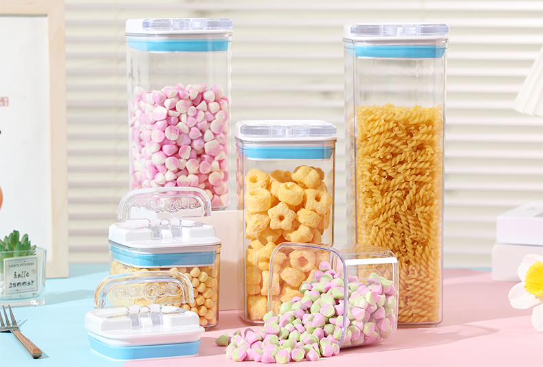 BPA free food storage canisters included