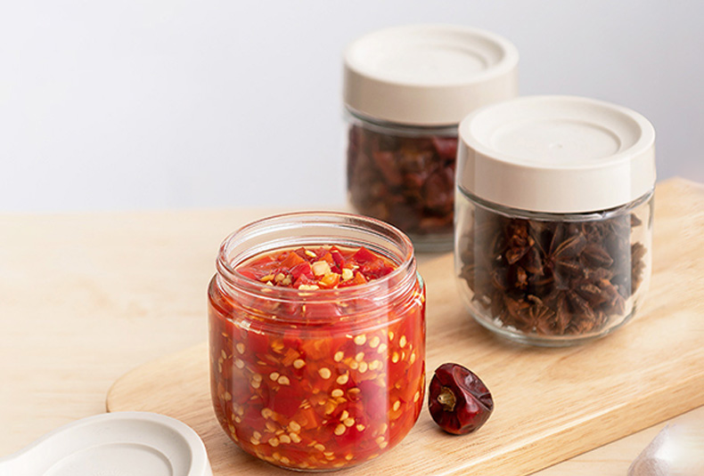 Glass Sealed Keeping Fresh Food Storage Container