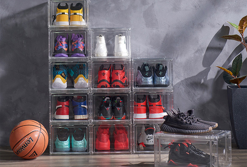 space-saving shoe box