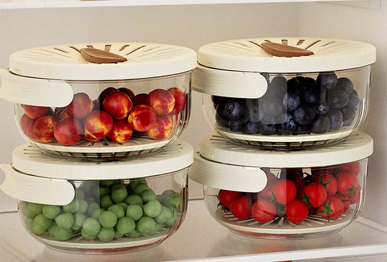 Glass Sealed Keeping Fresh Food Storage Container