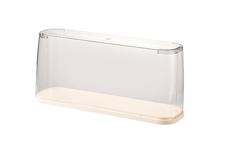 Dustproof transparent hand organizer Display case