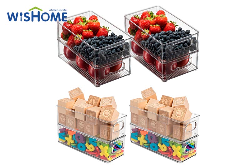 8-Piece Small Refrigerator Storage Box