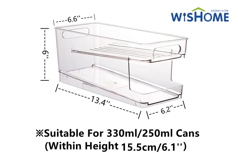 Double Refrigerator Storage Box