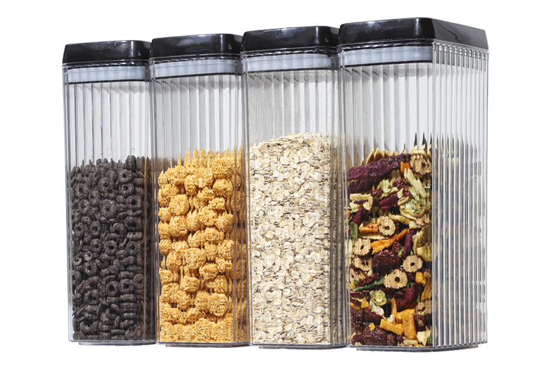 Multiple Combinations Ripple Outer Wall Food Storage Container Set