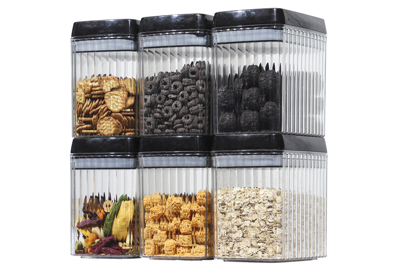 Multiple Combinations Ripple Outer Wall Food Storage Container Set