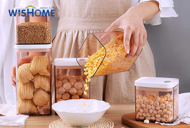 Sealed Container Dry and Leakproof Airtight Container Food Storage Box Set