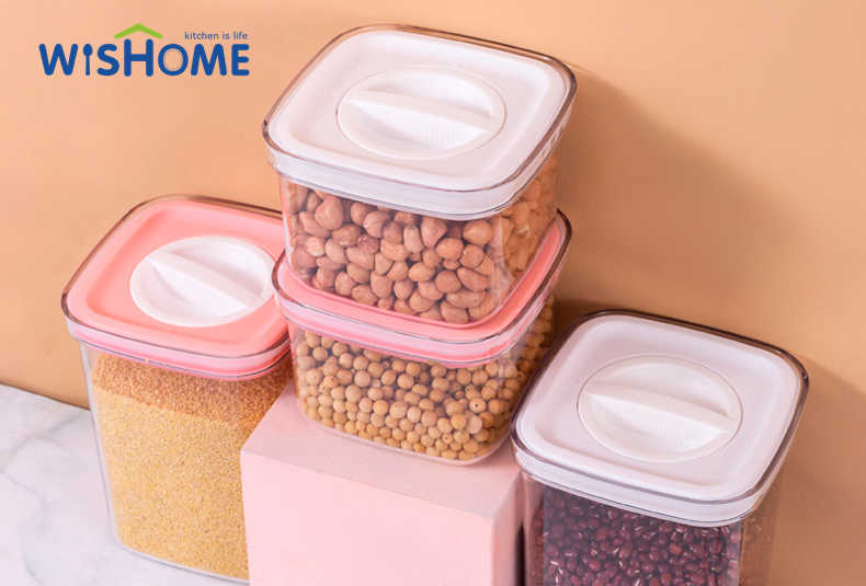 600ML/1300ML/2000ML  Easy Lock Lids Leakproof Durable Airtight Food Storage Containers