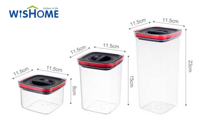 600ML/1300ML/2000ML  Easy Lock Lids Leakproof Durable Airtight Food Storage Containers