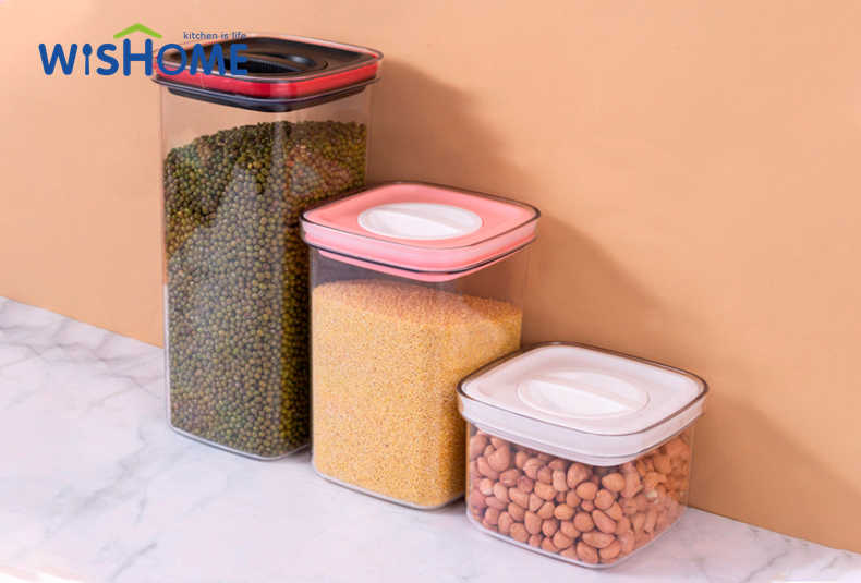 600ML/1300ML/2000ML  Easy Lock Lids Leakproof Durable Airtight Food Storage Containers