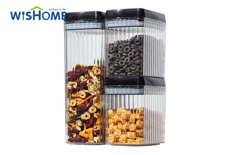 Multiple Combinations Ripple Outer Wall Food Storage Container Set