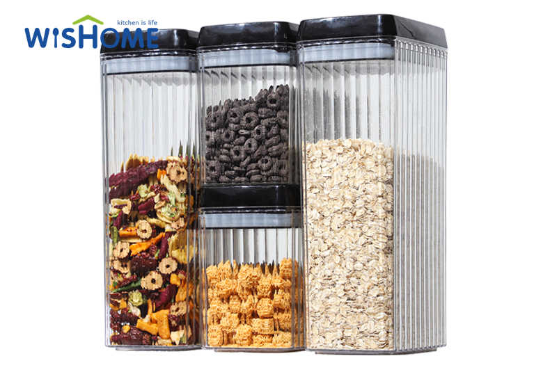 Multiple Combinations Ripple Outer Wall Food Storage Container Set